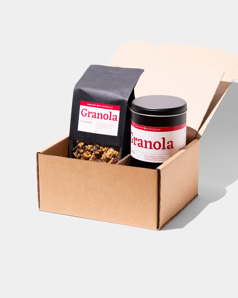 Geschenk-Box Granola «Cranberry»